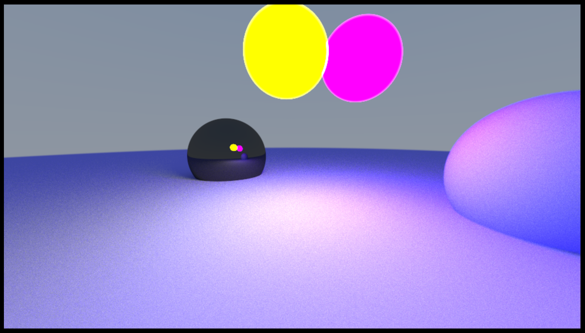 An image from the raytracer i've made